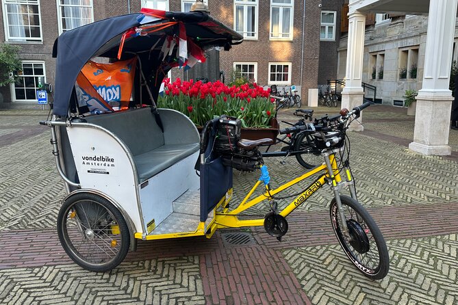 Explore Amsterdam in 75 Minutes – Pedicab Rickshaw City tour - Why a pedicab rickshaw is a smart way to see Amsterdam quickly
