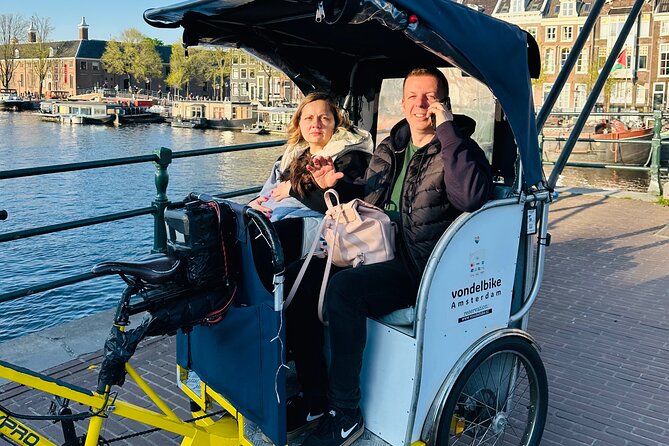 Explore Amsterdam in 75 Minutes – Pedicab Rickshaw City tour - Museumplein: the iconic “museum belt” without the museum time sink