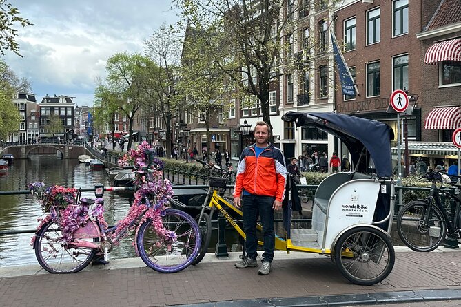 Explore Amsterdam in 75 Minutes – Pedicab Rickshaw City tour - Price and value: what $215.69 per group really means for you
