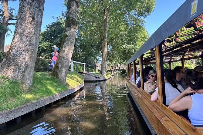 From Amsterdam: Giethoorn Day Trip with Canal & Village Tour - Giethoorn by Boat Cruise: The Main Event That Moves at Your Pace
