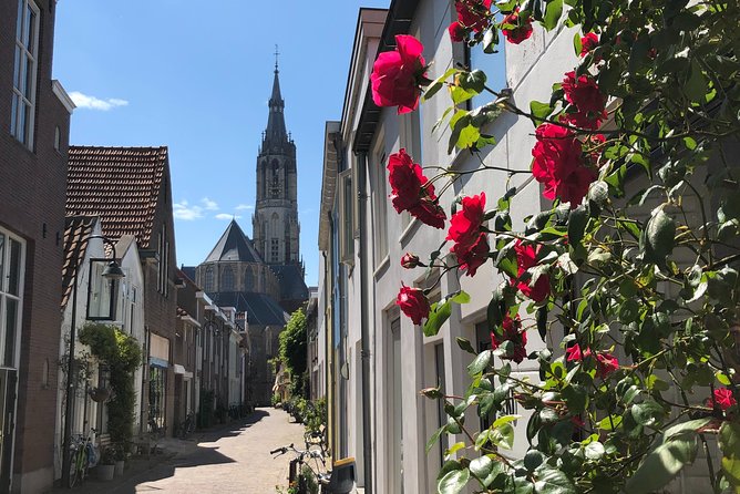 Get the best out of Delft by creating memories during our private walking tour! - Hofje van Pauw and courtyard-to-courtyard Delft quiet
