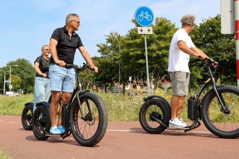 Goes: Explore Zeeland on our Electric Steps with GPS route - Electric Steps (e-Kickbike) at 13:00: 100% electric and more adventurous