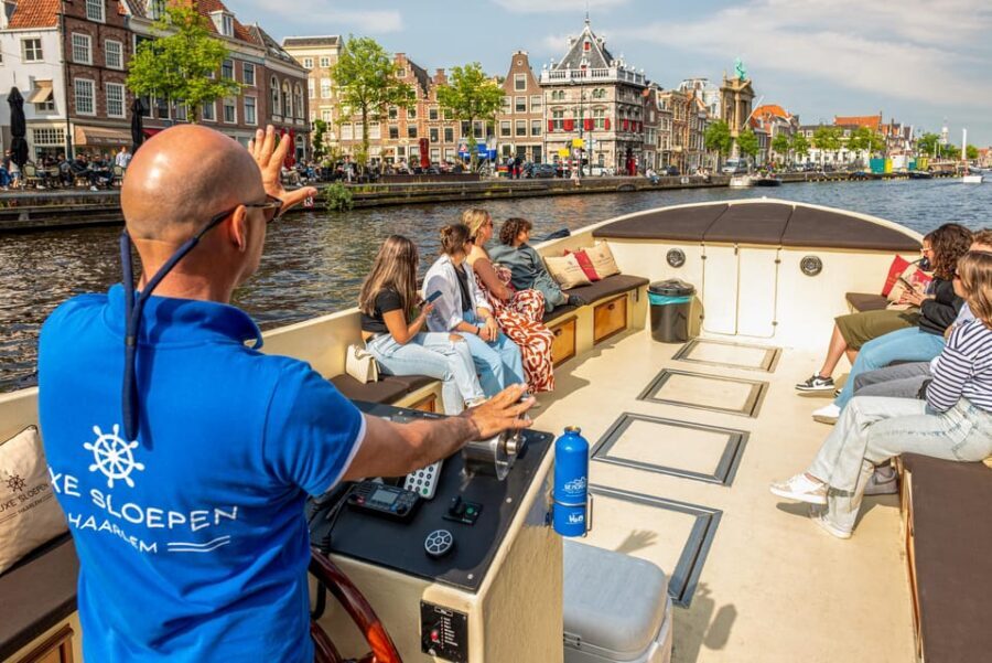 Haarlem: De Adriaan Windmill Tour + Open Canal Cruise - Stop-by-stop: what you’ll see from the water