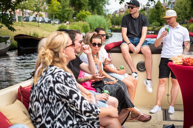 Haarlem Open-Boat Canal Cruise with Live Guide (Electric Boat) - Meet at Papentorenvest 1A: What Happens in the 50 Minutes