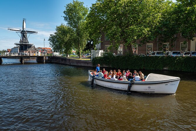 Haarlem Open-Boat Canal Cruise with Live Guide (Electric Boat) - Live English Storytelling and Local Tips (Including Guide Names)