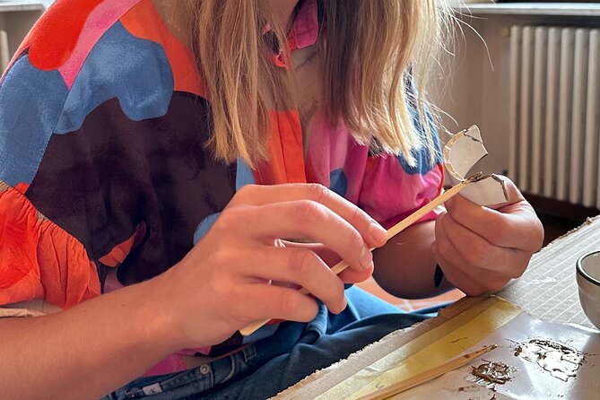Kintsugi Workshop "The art of Imperfection" - The final look: turning damage into a design detail