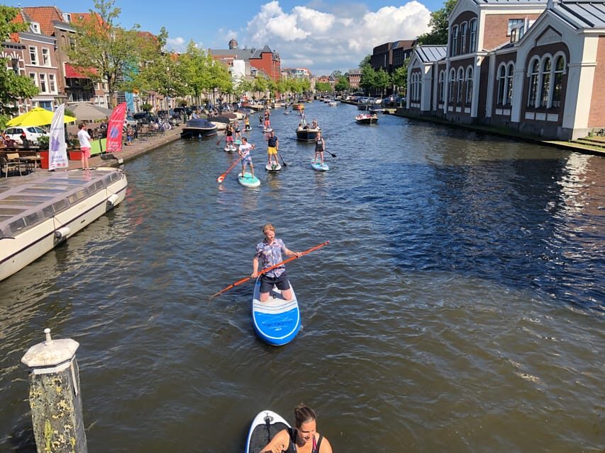 Leiden: Paddleboard Rental to Explore Leiden's Canals - Comfort, support, and expectations when no guide is included