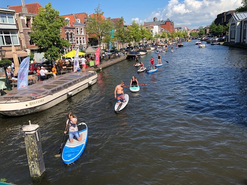Leiden: Paddleboard Rental to Explore Leiden's Canals - What you’ll see: Leiden’s canal sights from a moving viewpoint