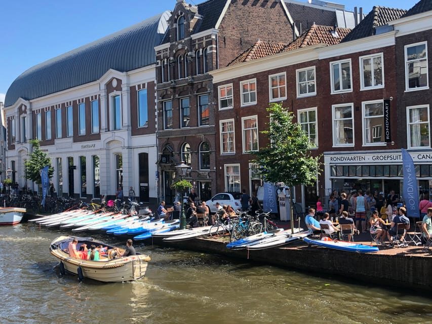 Leiden: Paddleboard Rental to Explore Leiden's Canals - How the tour runs: a simple 2-hour rhythm