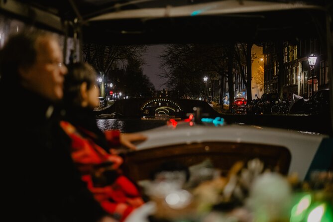 Light Festival Boat Tour max. 10 Guests incl. Gluwhein/Snacks - The Bridge Lit With 1,000 Lights