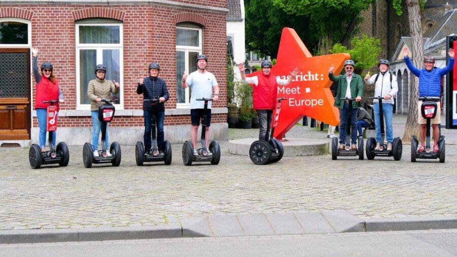 Maastricht: Segway City Tours - The viewpoint stop: a short pause that pays off
