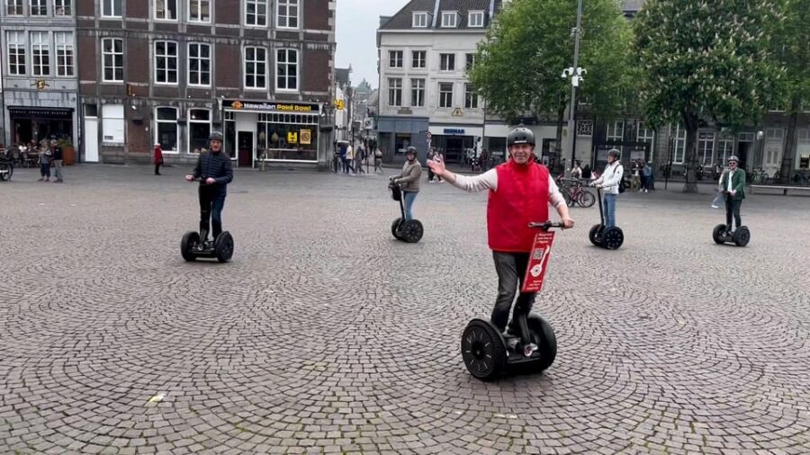 Maastricht: Segway City Tours - Andre Rieu house area: small roadside fun, not a big detour