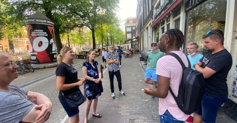 Mike Tyson inspired cannabis tour PRIVATE - Begijnhof and the canal ring: classic Amsterdam, used for context