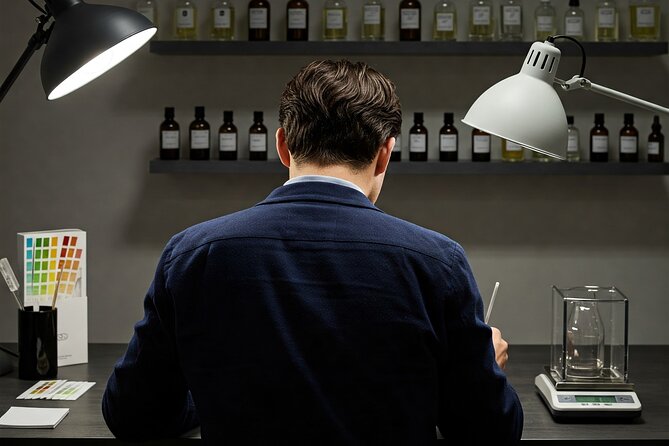 Perfumery Exploration Workshop in Groningen - The perfumer’s lab desk: tools and materials up close (10 minutes)