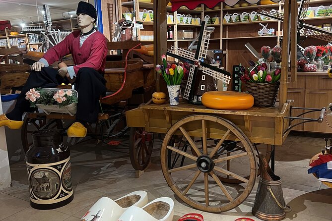Private Amsterdam and Countryside Tour in a Comfortable Mercedes Minivan - Irene Hoeve Clogs and Cheese Shop: Where the Icons Get Hands-On