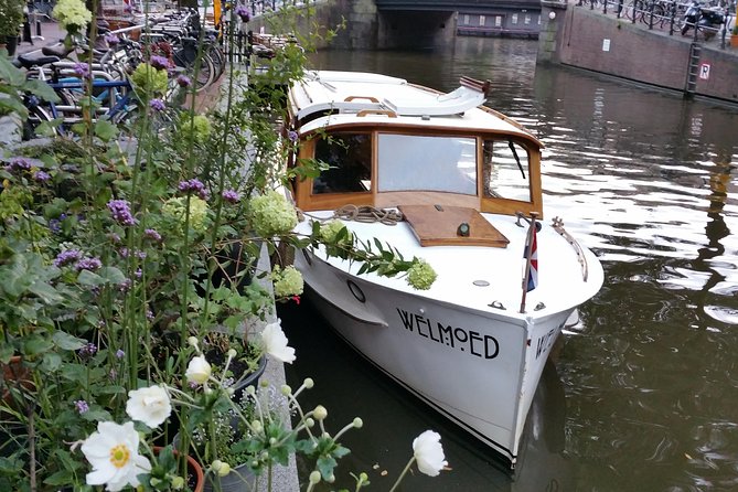 Private Guided Historic Amsterdam Canal Cruise in a Salon Boat - Anne Frank House From the Water: A Viewpoint, Not an Entry
