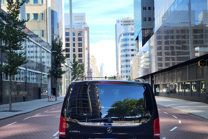 Private Minivan Transfer from Rotterdam - Inside the minivan: comfort for up to 8 with luggage space