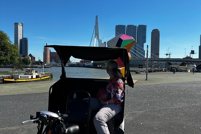 Private Pedicab/Rickshaw Tour of Rotterdam With a Local Guide - Rotterdam City Hall and the wartime survivor story