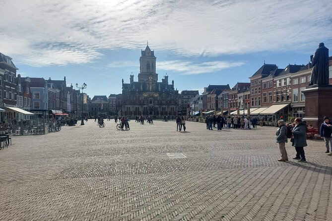 Private Tour of Delft + Visit to Delft Blue Museum & Factory - Beestenmarkt: squares, former pottery makers, and layered Delft