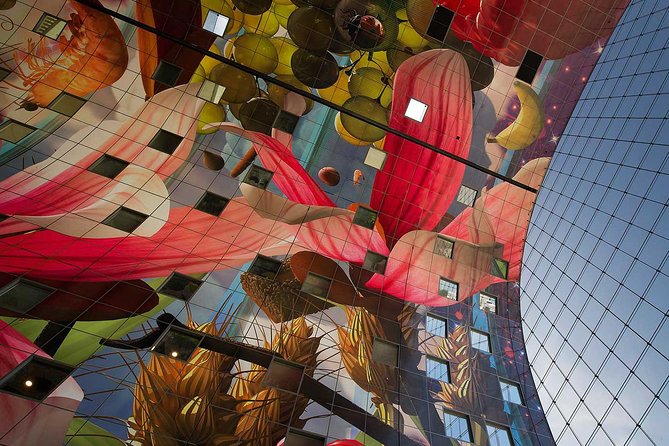 Private Tour Rotterdam: Highlights, Water Taxi and Rooftop view - Markthal Tour Finish: Stroopwafel, a Voucher, and a Photo-Friendly Market
