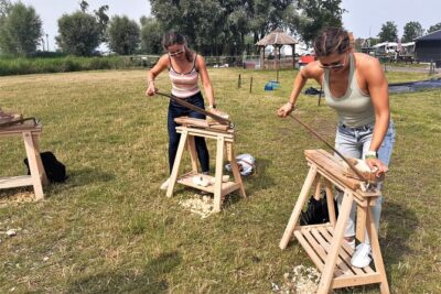 Private Workshop for Wooden Shoe Making in Simonehoeve - Shaping your clog: hand tools, machine help, and real carving time