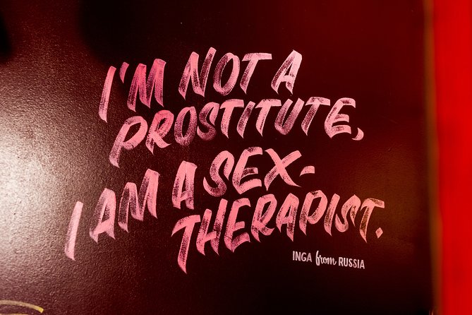 Red Light Secrets: Museum of Prostitution Amsterdam - Timing in the Red Light District: crowded rooms and tight listening spaces
