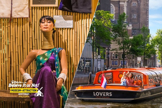Ripley's Believe It or Not Amsterdam & 1-Hour Canal Cruise - The 1-hour canal cruise: a simple way to get your bearings fast