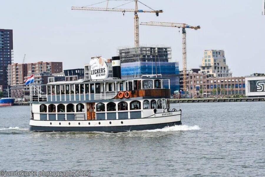 Rotterdam: 2.5-Hour Leckers Boat Cruise and Buffet - Rotterdam harbor cruise on the Leckers boat: what the ride feels like