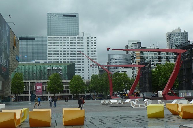Rotterdam Architecture Highlights Walking Tour - Schouwburgplein: the cultural podium square and the idea of public life