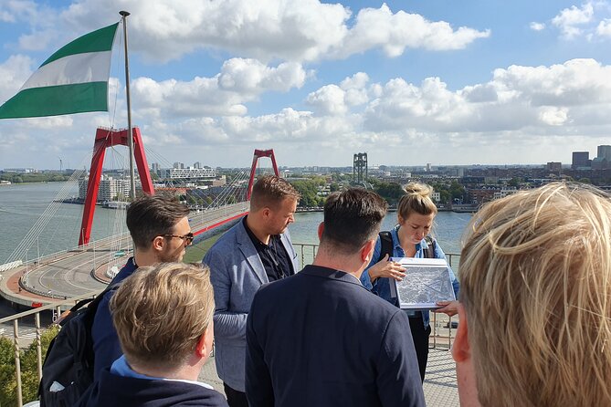 Rotterdam Rooftop tour - Stop 1: Rotterdam Centraal Station, where the roof story starts