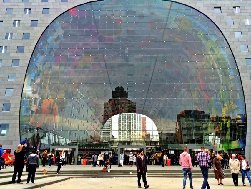 Rotterdam Tour with Cube House Admission - Markthal and the modern skyline you’ll feel walking closer