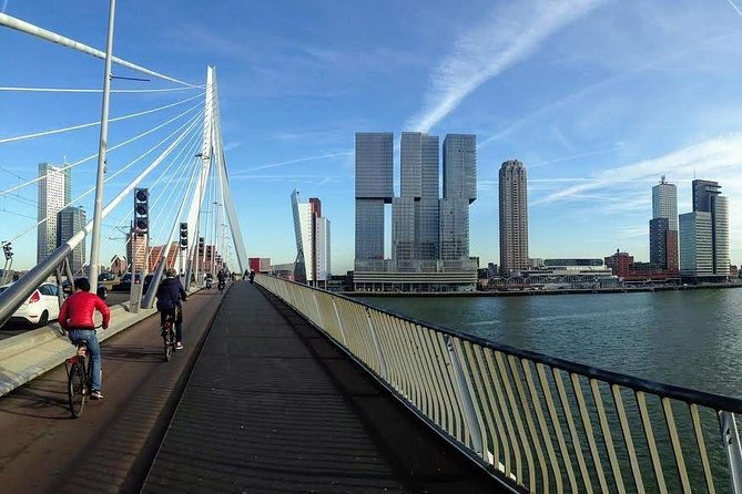 Rotterdam Travel to the Future Walking Tour - Meeting at Ode aan Marten Toönder and ending at Erasmus Bridge