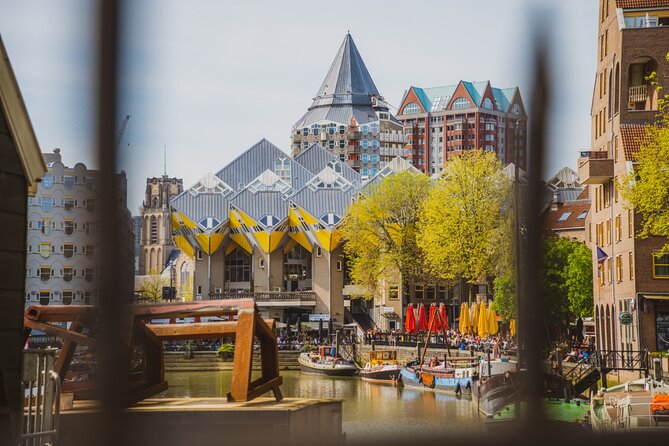 Rotterdam Walk: Hilights, Gems, Architecture & WWII | 2 or 3hrs - Markthal inside: the modern indoor market finish and what to do next