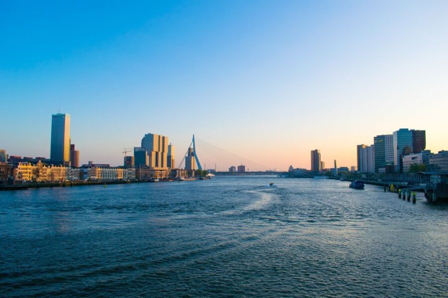 Rotterdam Walking Tour and Harbor Cruise - Old Harbor, the town hall, and what survived the war