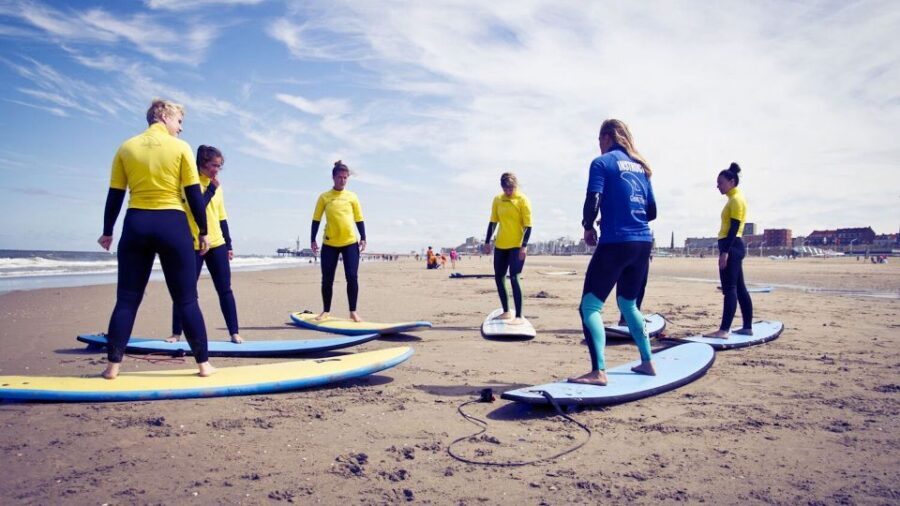 Scheveningen Full-day Surfing lessons with Lunch - Morning Theory and Safety: How You Start Off Confident