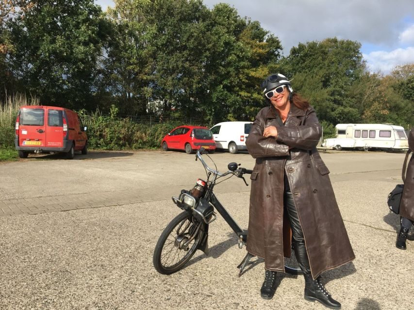 Texel: Solex Moped Rental - The real itinerary: a 3-hour loop you build with the included road map