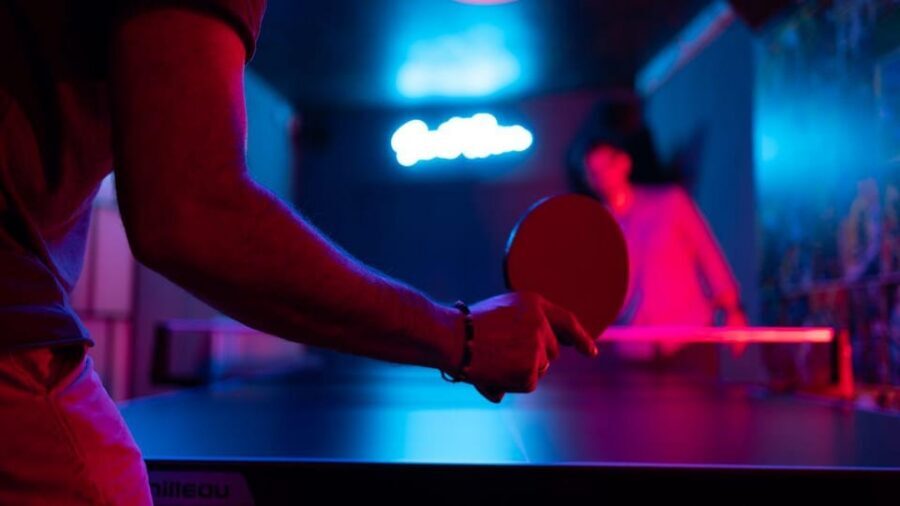The Hague: Ping Pong Table Rental at a Secret Ping Pong Bar - Beyond ping pong: music, big screens, and party energy