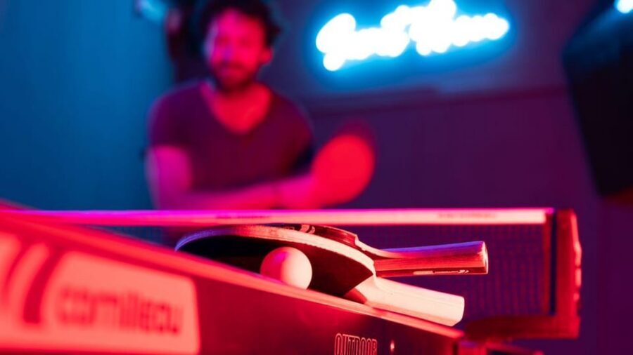 The Hague: Ping Pong Table Rental at a Secret Ping Pong Bar - Your one-hour private room: ping pong setup done right