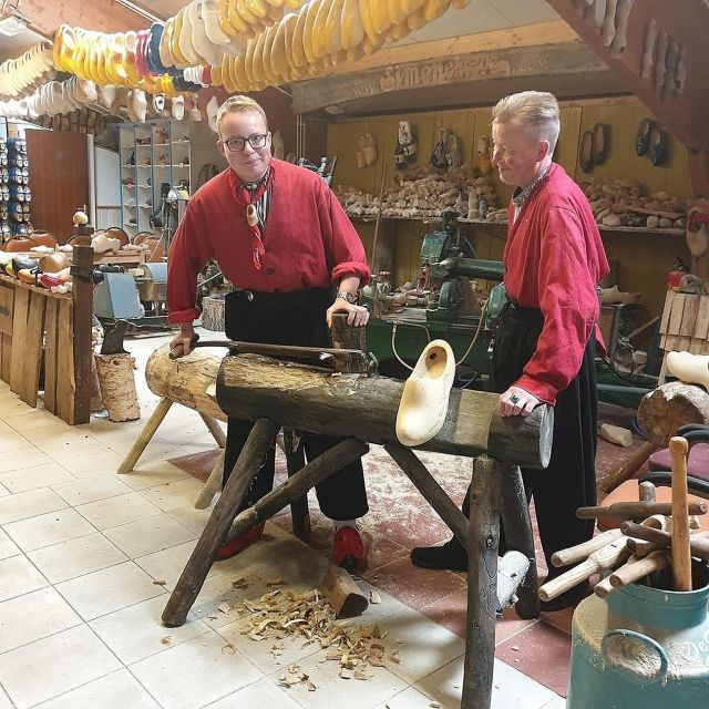 Volendam: 2-Hour Clogmaking Workshop and Cheese Tour - The Shop Tastings: Gouda, Edam, Stroopwafel, Speculaas, and Wine