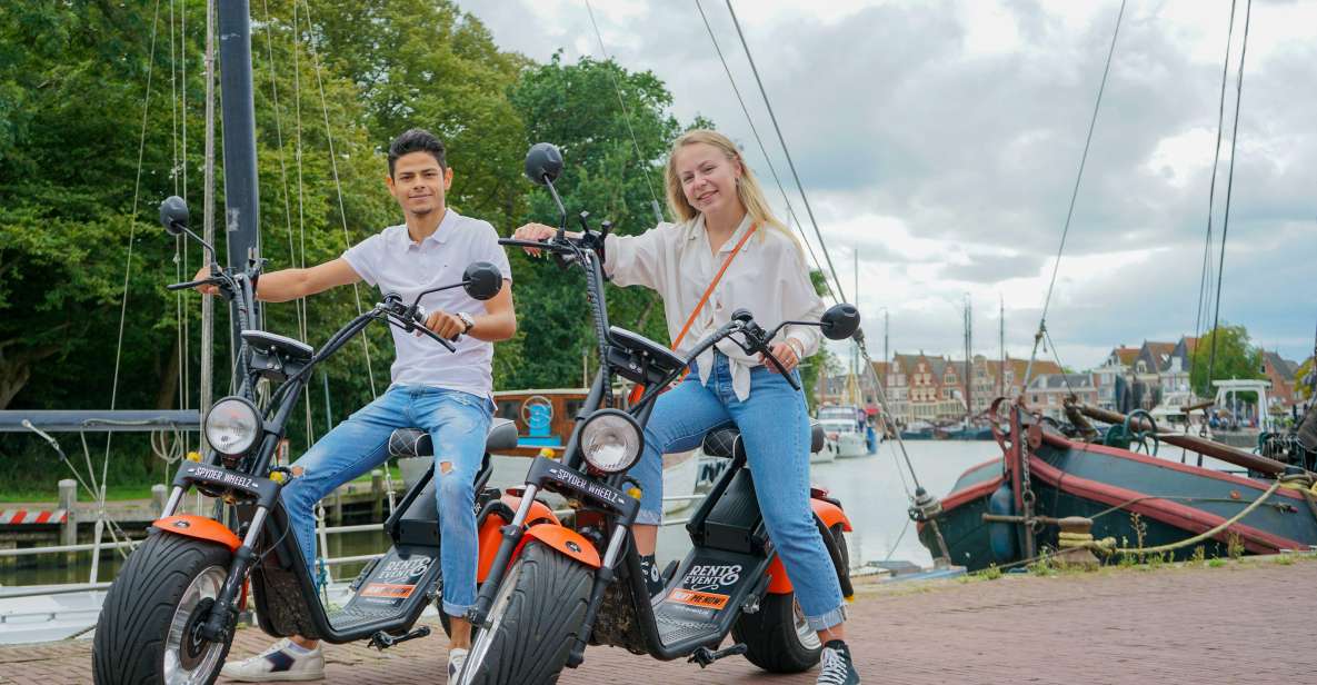 Volendam: E-Scooter Rental - Charting Your Own Route: Edam, Monnickendam, and Marken