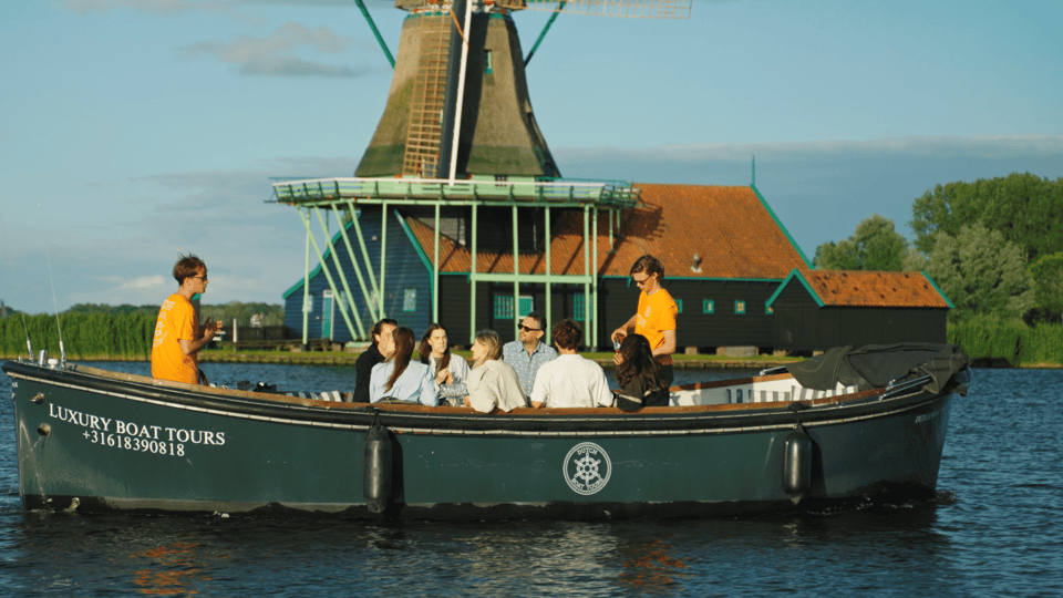Zaanse Schans: Cruise UNESCO Windmills Village + Live Guide - What You’ll See in 25 Minutes: A Stop-by-Stop Tour of the Highlights