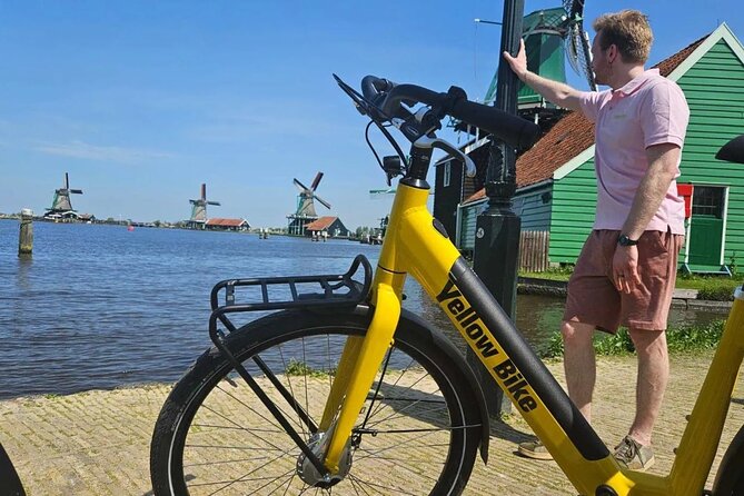 Zaanse Schans Windmills E Bike Day Trip from Amsterdam - Getting comfy on the e-bike: smooth ride, but don’t rush it