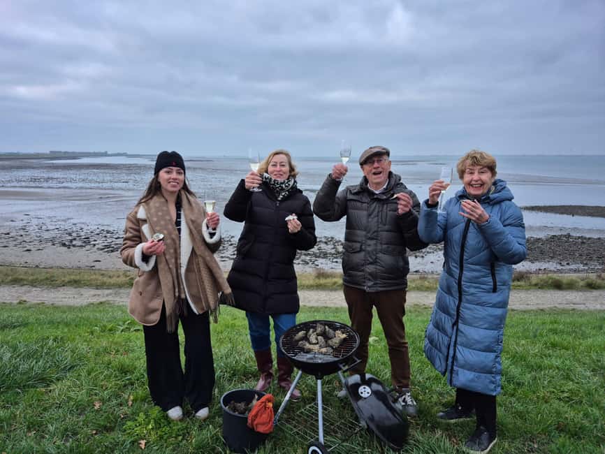 Zeeland Wild Oyster Picking Tour with drink and BBQ - Meet at De Heerenkeet: coffee, safety, and tide timing